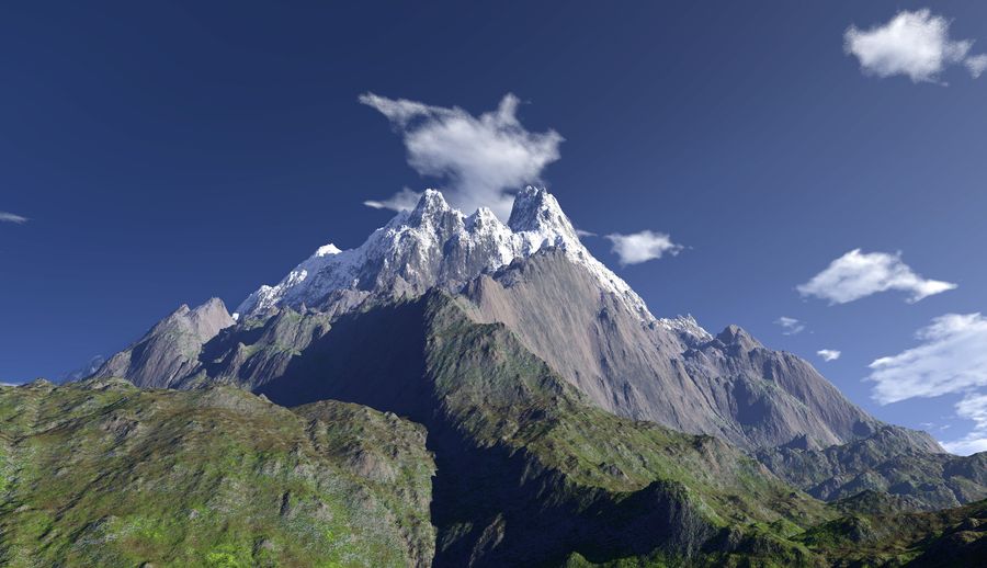 Randonnée vers les neiges éternelles