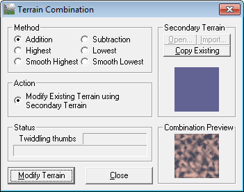 Terrain Combination